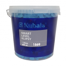 1.5mm Clips Kubala Smart Level Tile Levelling System 800pc 20L Bucket Package 1869