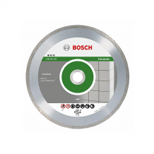 Bosch Dry Cut Continuous Rim Diamond Angle Grinder Blade 115mm 2608602201