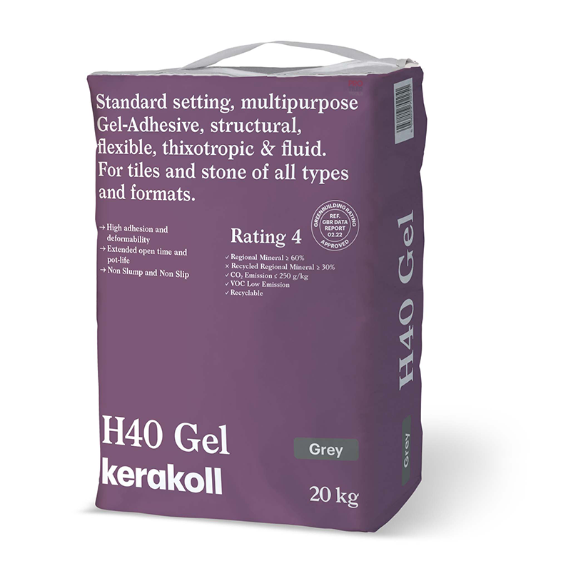 Kerakoll H40 Gel Adhesive Grey feature image