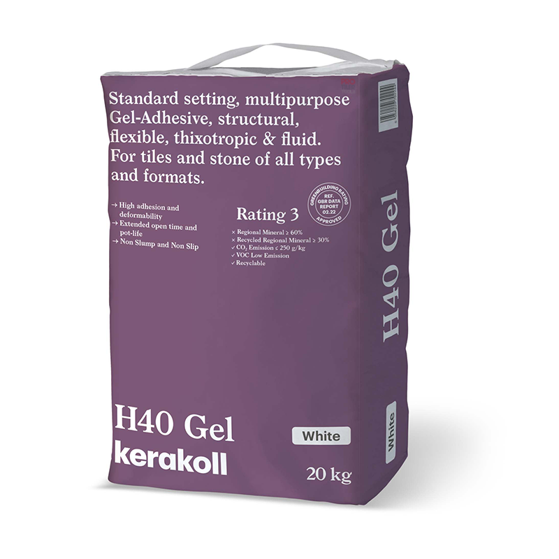 Kerakoll H40 Gel Adhesive White feature image
