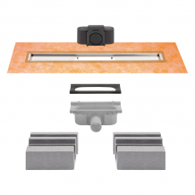 Schluter KERDI-LINE-G3 Linear Drain Central Outlet (Choice of Size)