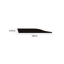 4.5mm Black PVC Ramp RDIM45