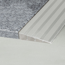 Schluter RENO-RAMP-K Flooring Transition Ramp Matt Silver Anodised Aluminium 2.5m Length
