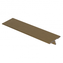 Premtool 304 Grade Brushed Gold Stainless Steel Flooring Transition T Bar 1.0m Length